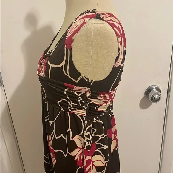 Moa Moa Pink and Brown Patterned Top - Picture 3 of 4